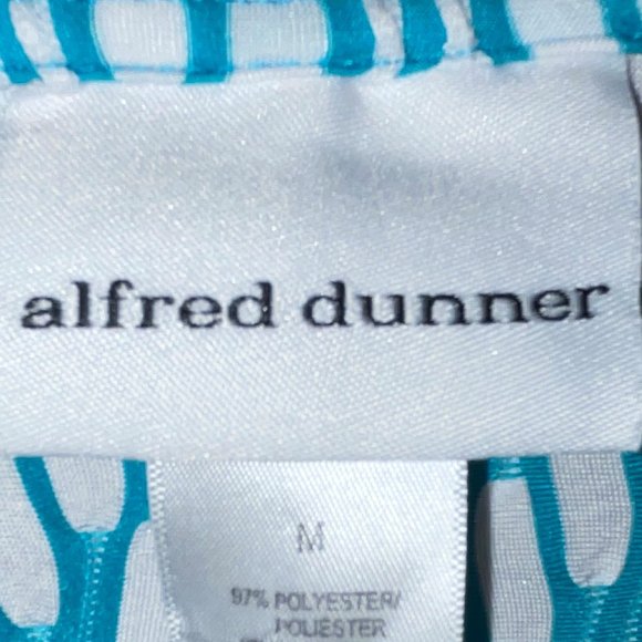 Alfred Dunner Keyhold Neck Patchwork Top - Picture 12 of 13